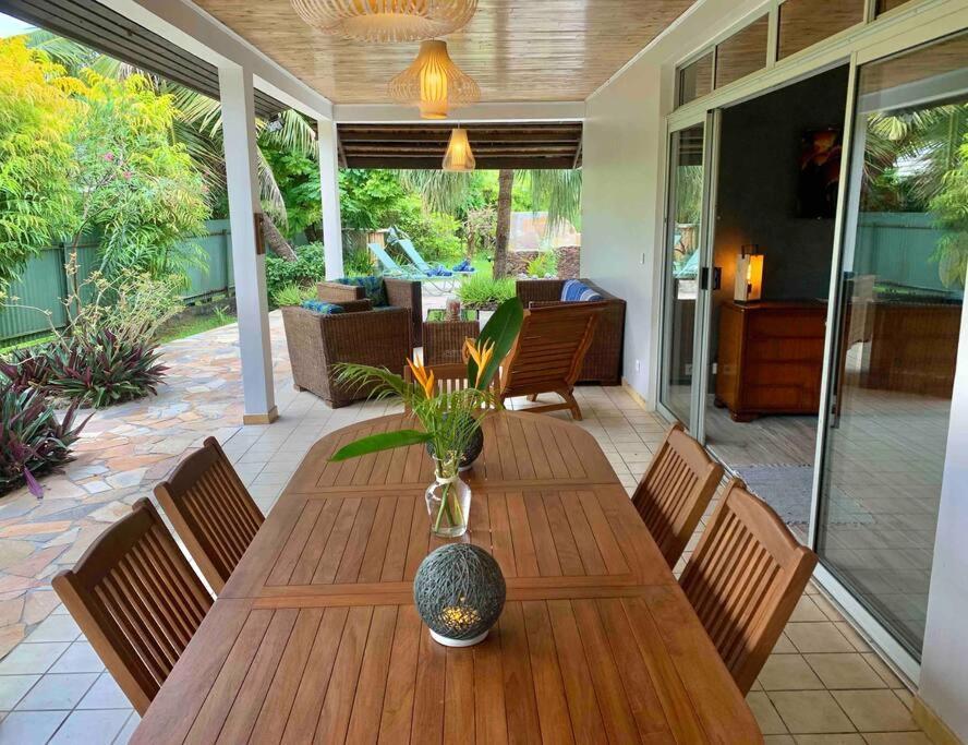Villa Hoama Lodge Moorea Teavaro Екстериор снимка