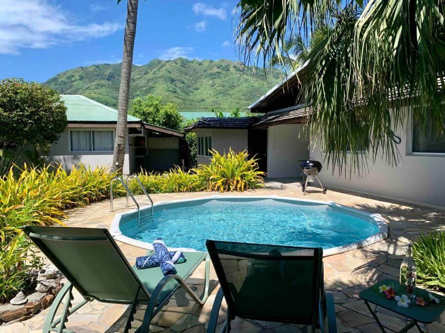 Villa Hoama Lodge Moorea Teavaro Екстериор снимка